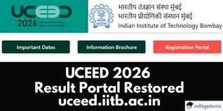UCEED 2026 Result Website Initially Down; Portal Now Working @uceed.iitb.ac.in